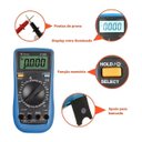 Ver imagem 6 de Multimetro Digital Profissional Cat 3 - Minipa - Et-2042e