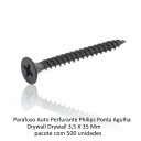 Ver imagem 3 de Parafuso Auto Perfurante Philips Ponta Agulha Drywall 3,5 X 35 Mm Caixa 500un