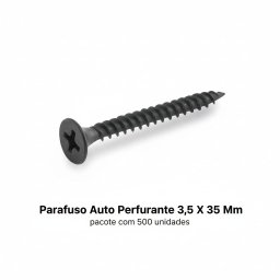 Parafuso Auto Perfurante Philips Ponta Agulha Drywall 3,5 X 35 Mm Caixa 500un - 2 Parafuso Auto Perfurante Philips Ponta Agulha Drywall 3,5 X 35 Mm Caixa 500un - 2