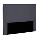 Ver imagem 1 de Cabeceira Decorativa King Size 1,95m Yves Suede Cinza