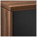 Ver imagem 6 de Armário Alto Credenza com Nicho Workstart Nogal Sevilha/Preto 21415