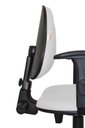 Ver imagem 3 de Cadeira Giratoria Zeus Executiva Back System - Couro Sintetico Corano - Branco