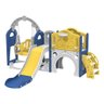 Playground Infantil 6 em 1 Parquinho 224cm Escorregador:azul - 1