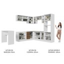 Ver imagem 7 de Cozinha Completa 504001 Com Armário E Bancada Branco/Rustic