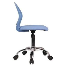 Cadeira Secretária Kids Pelegrin Pel-3300 Tela Mesh Azul - 3
