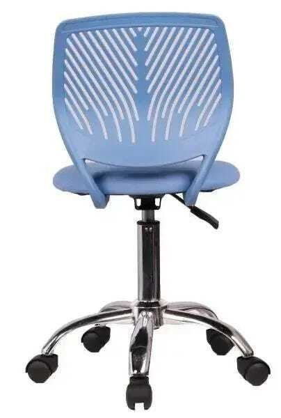 Cadeira Secretária Kids Pelegrin PEL-3300 Tela Mesh Azul - 5