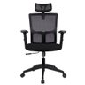Cadeira Presidente Pelegrin Pel-2180 Tela Mesh Preta - 1