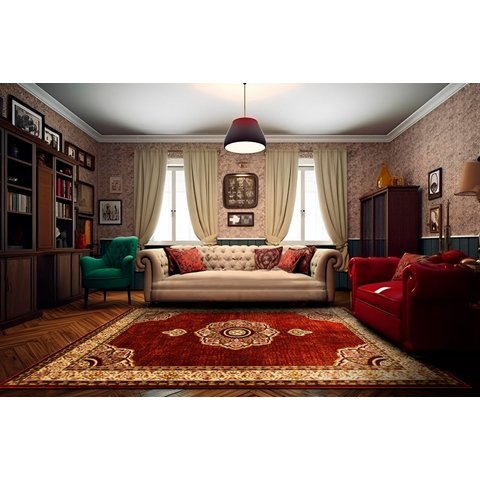 Tapete Rayza Marbella Clássico Aubusson-6 2.00m X 2.50m