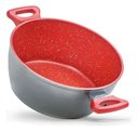 Ver imagem 3 de Conjunto de Panelas Polishop Flavorstone Family 4 PEÇAS28CM Vermelho