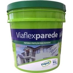 Viaflex Para Parede Galão De 3,6kg Branco - Viapol Vedapren - 1
