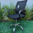 Ver imagem 7 de Cadeira Secretaria Modelo Confort com Pês em Inox e Rodinhas Preto