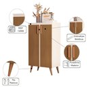Ver imagem 2 de Armário Multiuso Off e Ripado Quarto