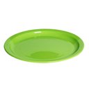 Ver imagem 1 de Prato Elegance Raso Redondo 25cm Verde em Polipropileno Linha Tropical Vem