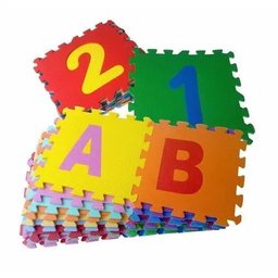 Tatame Infantil Tapete Eva Alfabeto Numeros 36 Peças 31x31cm - 2
