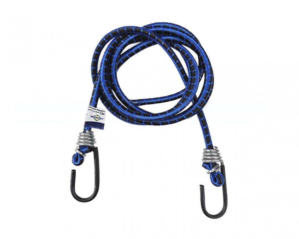 Elastico Bagageiro C/gancho Metal 1,50mt Azul 7869 - 1