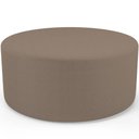 Ver imagem 1 de Puff Redondo Orgânico para Living 90cm Lola W01 Bouclê Bege - Lyam Decor