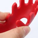 Ver imagem 4 de Pegador de Massa Silicone Vermelho Grande | 10 Un