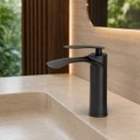 Ver imagem 3 de Torneira de Banheiro Lavabo Grécia Monocomando Quente e Fria Preto Goldenx
