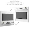 Painel De Parede Suspenso Para Tv Até 32 Polegadas Branco Horme Shop Jm - 3