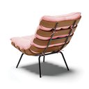 Ver imagem 5 de Poltrona Costela Suede Rosa Bebê - D'Rossi