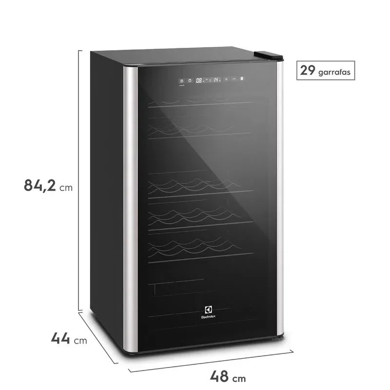 Adega Electrolux 29 Garrafas com Dual Zone WDF29 110V - 2