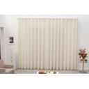 Ver imagem 5 de Cortina 4,00x2,30 Sala Quarto Cozinha Voil Forro Blackout:xadrez Bege
