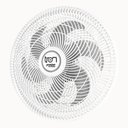 Ver imagem 1 de Ventilador Parede Lorena Branco Oscilante 220v Pás Prata