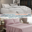 Ver imagem 3 de Conjunto Casal Queen Size Imperiale Algodão Toque Super Macio:rosa
