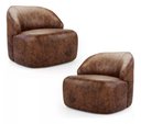 Ver imagem 1 de Kit 2 Poltronas Organica Eloa Modena Whisky - Londrilar