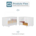 Ver imagem 2 de Quarto de Bebê com Berço Mini Cama Life e Cômoda Fly Tigus Baby