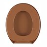 Tampa Vaso Assento Sanitário Oval Plástico Confortável Caramelo Astra Tpj/as - 5