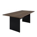 Ver imagem 4 de Mesa de Jantar 6 Lugares Cozinha 200x100cm Mdp Netmobil - Nogal
