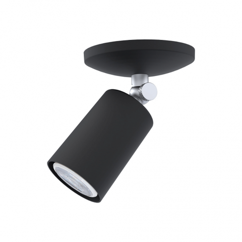 Spot Cannon Sobrepor MR11 Direcionável Preto Fosco Taschibra