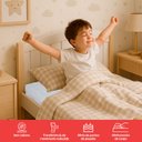 Ver imagem 5 de Colchão de Cama Infantil Baby Luxo Espuma D20 Branco 70x150cm