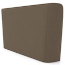 Ver imagem 6 de Cabeceira Cama Box King 195cm Nilo P05 Veludo Marrom - Lyam Decor