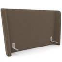 Ver imagem 1 de Cabeceira Cama Box King 195cm Nilo P05 Veludo Marrom - Lyam Decor