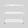 Estante de Aço Multiuso Modular Reforçada 58cm - Branco - 1