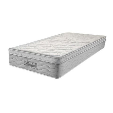 Colchão Solteiro Probel de Molas - - Orthoplus Soft Green Pillow Euro 26x188x88