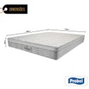 Ver imagem 2 de Colchão Casal Probel de Molas - - Orthoplus Soft Green Pillow Euro 26x188x138