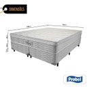Ver imagem 2 de Cama Box Queen + Colchão de Molas - Probel - Orthoplus Soft Green Pillow Euro 68x198x158cm