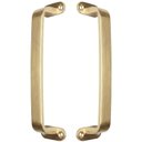 Ver imagem 1 de Puxador Duplo Milano 148mm Dourado Escovado - M124-dou