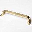 Ver imagem 3 de Puxador Duplo Milano 148mm Dourado Escovado - M124-dou