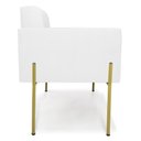 Ver imagem 5 de Poltrona Pé de Ferro Dourado para Sala Kit 2 Elisa Corino D03 - D’Rossi