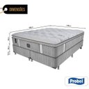 Ver imagem 2 de Cama Box Queen + Colchão de Molas Ensacadas - Probel - Sensory Prime Látex Pillow Super