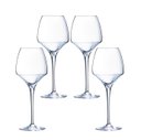 Ver imagem 1 de Kit 4 Taças de Vinho Elegante Cristal Arcoroc Openup 400ml