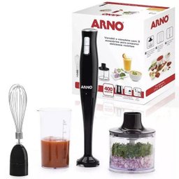 Mixer Processador Arno 3 em 1 Turbomix Pro 400w e 2 Velocidades - 2