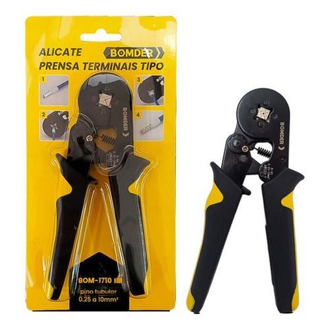 Alicate Crimpar Prensa Terminal Ilhós