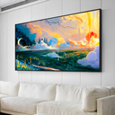 Ver imagem 2 de Quadro Paisagem Fantasia -- BR ARTES Pequeno 60x40