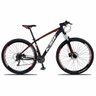 Bicicleta 29 KSW 27v Câmbio Shimano Alívio Disco Hidráulico Suspensão com Trava Pto/Vrm 21 - 5