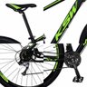 Bicicleta 29 KSW 27v Câmbio Shimano Alívio Disco Hidráulico Suspensão com Trava Pto/Vrm 21 - 3